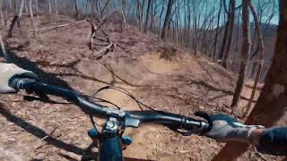Hauling down Rattler at Vee Hollow
