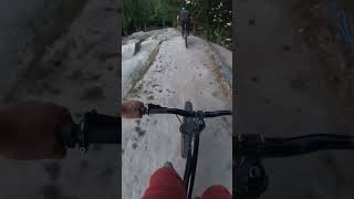MTB Riding with my Sister!! #shorts