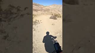 Love desert riding when it’s not summer...