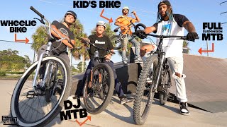 These Bikes DO NOT Belong At The Skatepark...