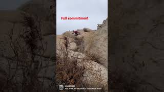 Steep rock rollers…. #mountainbiking #fyptiktok