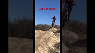 Olmost crashed on the first jump but finally...