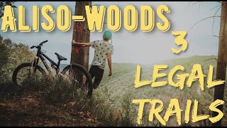ALISO WOODS Trails-Car Wreck-Rock It-Stair...