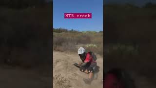 MTB crash #shorts #videoclip #bikecrashing #yt