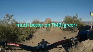 Much better on TMB trail (Greer Ranch)