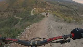 Sunset ride at Santiago Oaks