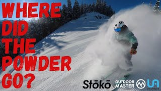 Where did the Powder Go?  Groomers are FUN at...