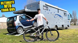 MY NEW MOTORHOME IS INSANE - ULTIMATE MTB TOUR...