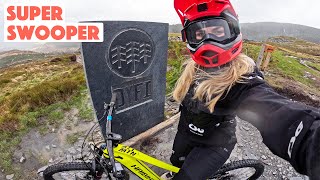 TOP TO BOTTOM OF SUPER SWOOPER AT DYFI...