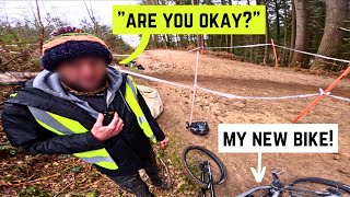 Downhill MTB Racing on a New Bike! ...Didn't...