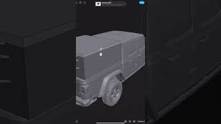 Starting to #3ddesign a new #overlanding...