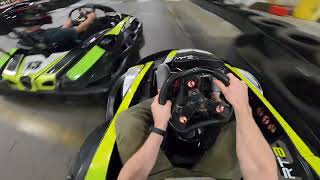 TBC Indoor Racing Crashes and Passes