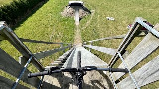 INSANE MTB ROLL IN!! - THE BEST TRICK JUMP EVER!!