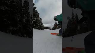 Is this entertaining?  #shorts #whistler #skiing
