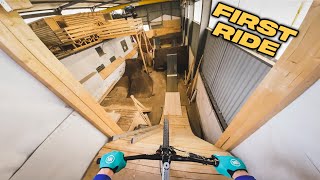 Erste Testfahrt auf 200 Tonnen Erde! PROJEKT...