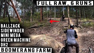 Boomerang Farm Bikepark | FULL RAW | 6 runs