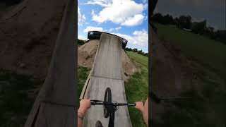 First Time MTB Frontflip! #shorts
