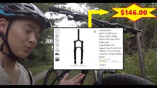 Cheap Amazon Bike Fork Suspension Swap  ...