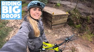 CAN I RIDE ALL NEW FEATURES AT ROGATE DOWNHILL...