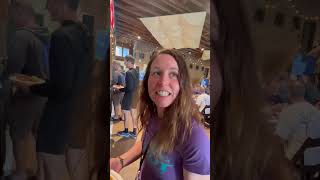 Jen Toops post-stage 2 of Pisgah Stage Race.