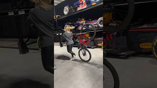 TRICKS IN FRONT OF A £12 MILLION F1 CAR!