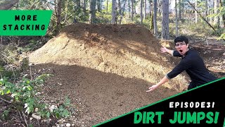 Stacking a HUGE MTB Hip Jump at My Backyard...