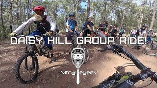 Exploring new trails! Group Ride at Daisy Hill