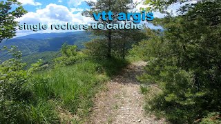 vtt argis single rochers de cauche