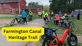 Farmington Canal Heritage Trail group ride