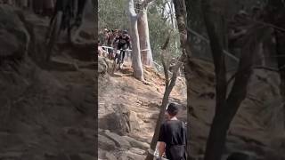 Which line looked faster ?  Top or bottom #mtb...