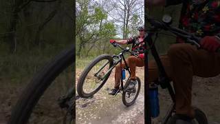 Mountain biking wheelie  #mtb #mountainbike...