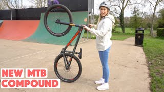 A DAY IN MY LIFE! NEW MTB COMPOUND AND REDBULL...