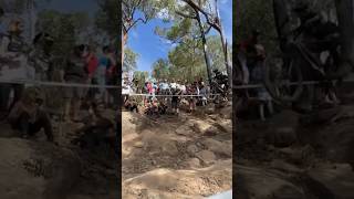 This rock gap is nuts #shorts #mountainbike...