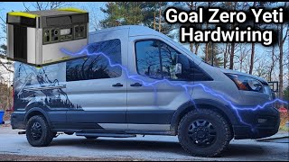 Hardwiring My Goal Zero Yeti 1500x | MTB Van...