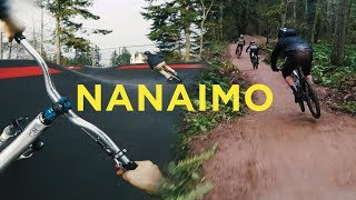 Riding a Downhill Pumptrack with Pro Freeriders