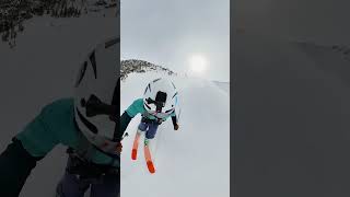 Sunny pow days are the Best  #shorts