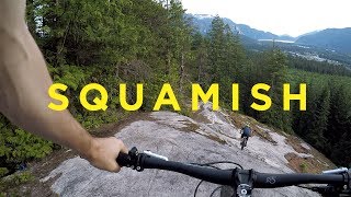 Steep Rock Rolls in Squamish
