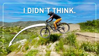 It was BIG and I didn’t think. - Rocky Peak,...