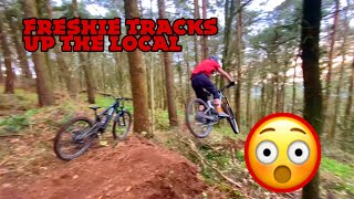We Find Some FRESHIE TRACKS Up The Local