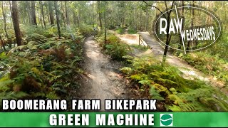 GREEN MACHINE | Boomers Bikepark | RAW WEDNESDAYS