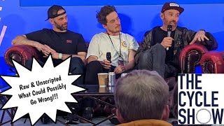 The Cycle Show, On stage with Rob Warner, Olly...
