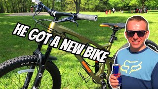 New Bike Day for Roman  | 2020 Diamondback...