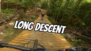 Long Descents at Snowshoe Bike Park