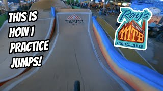 This is how I practice jumps at Ray's Indoor...