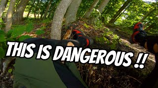 This is probably the most dangerous trail at...