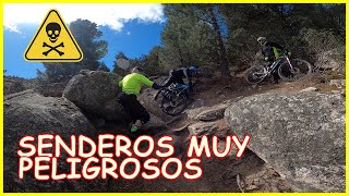 Enseñando senderos muy PELIGROSOS ☣️ ...