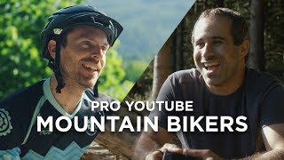 Riding with Pro YouTube Mountain Bikers (Ft....