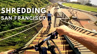 He Crashed on Lombard Street, San Francisco...