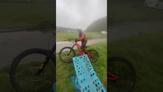 Road gap on e-bike using mtbhopper⚡️#mtb...