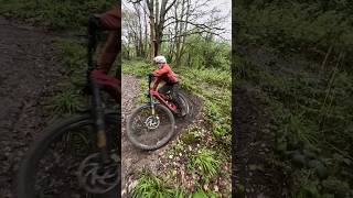 Slip n slide berm bashing  #mtb...